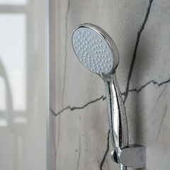 Лейка для душа Tokito Mizu d80 мм 1 режим без шланга пластик хром (TOK-MIZU-1024) - фото 10