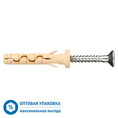 Изображение товара Дюбель-гвоздь Hard-Fix PDG LK 6x40 мм цилиндрическая манжета нейлон (2700 шт.)