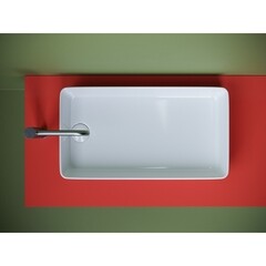 Раковина на стиральную машину Ceramicanova Element 62х34 см белая (CN5048) - фото 9