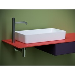 Раковина на стиральную машину Ceramicanova Element 62х34 см белая (CN5048) - фото 6