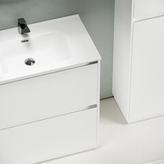 Тумба под раковину Sancos Libra Floor 80 см напольная белая (LB80FW) - фото 4