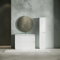 Тумба под раковину Sancos Libra Floor 120 см напольная белая (LB120F-1W) - фото 7