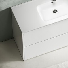 Тумба под раковину Sancos Libra Floor 120 см напольная белая (LB120F-1W) - фото 3