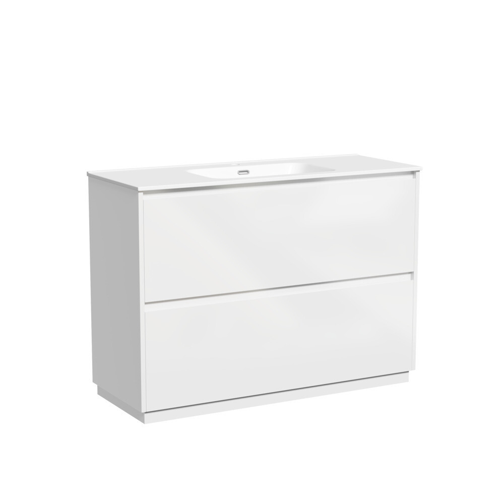 

Тумба под раковину Sancos Libra Floor 120 см напольная белая (LB120F-1W), Белый