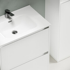 Тумба под раковину Sancos Libra Floor 70 см напольная белая (LB70FW) - фото 2