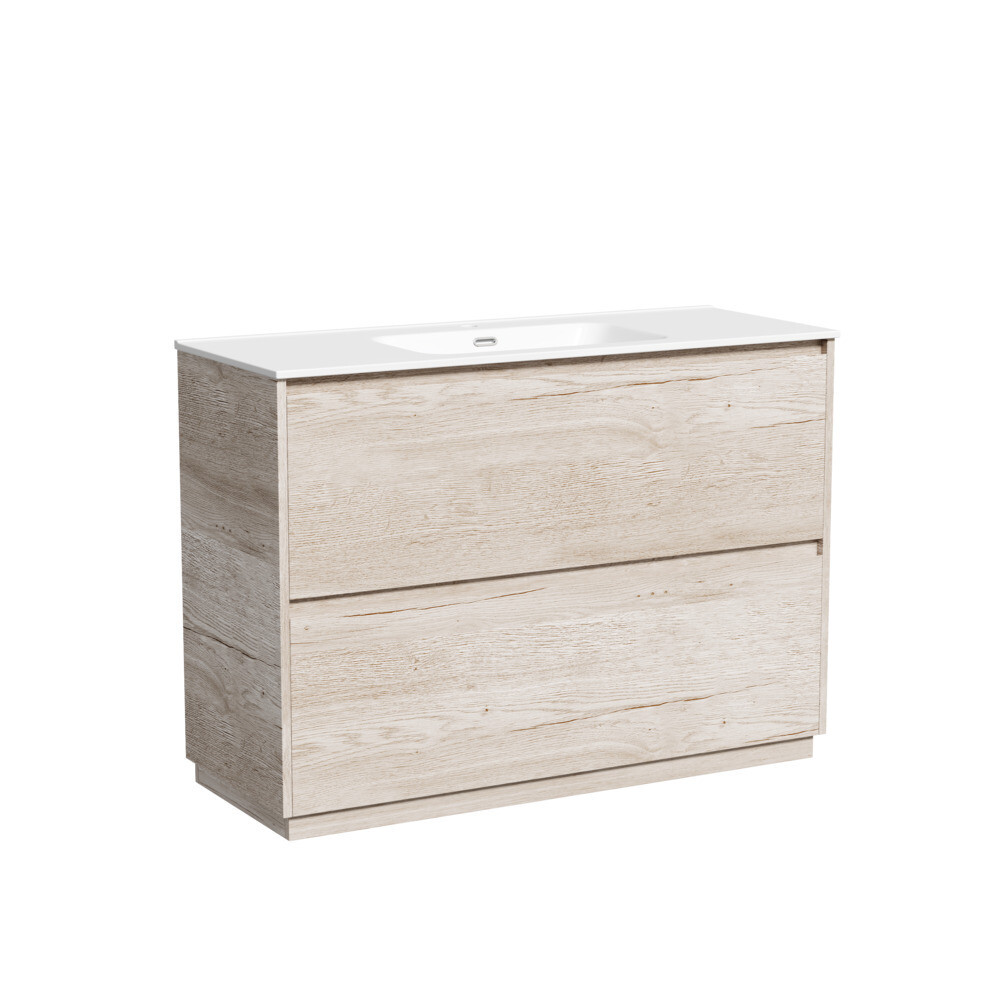 Тумба под раковину Sancos Libra Floor 120 см напольная дуб галифакс натуральный (LB120F-1EG)