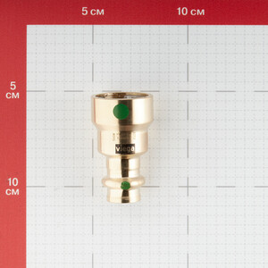 Соединитель Viega Megapress SC-Contur (736255) 15 мм х 1/2" пресс бронзовый — купить в Великом Новгороде: цены, характеристики, отзывы и фото в интернет-магазине Петрович.