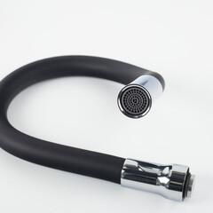 Излив для смесителя гибкий Iddis Optima Home с аэратором 500 мм черный (995FB50B5SM) - фото 3