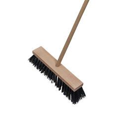 Щетка для пола 400 мм Профи с черенком уличная - фото 2