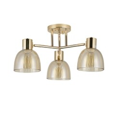 Люстра потолочная Schaffner Lettore E14 120 Вт 15 кв.м (4570-3 GD) - фото 5