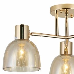 Люстра потолочная Schaffner Lettore E14 120 Вт 15 кв.м (4570-3 GD) - фото 4