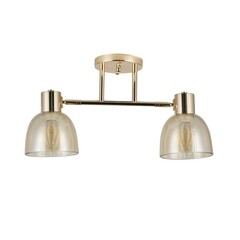 Люстра потолочная Schaffner Lettore E14 80 Вт 12 кв.м (4570-2 GD) - фото 3