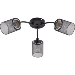 Люстра потолочная Schaffner Barreno E27 180 Вт 15 кв.м (4435-3 BK) - фото 8