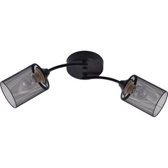 Люстра потолочная Schaffner Barreno E27 120 Вт 12 кв.м (4435-2 BK) - фото 8