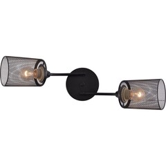 Люстра потолочная Schaffner Barreno E27 120 Вт 12 кв.м (4435-2 BK) - фото 7