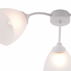 Люстра потолочная Schaffner Abierto E27 180 Вт 15 кв.м (4425-3 WH) - фото 4