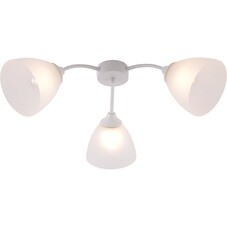 Люстра потолочная Schaffner Abierto E27 180 Вт 15 кв.м (4425-3 WH)