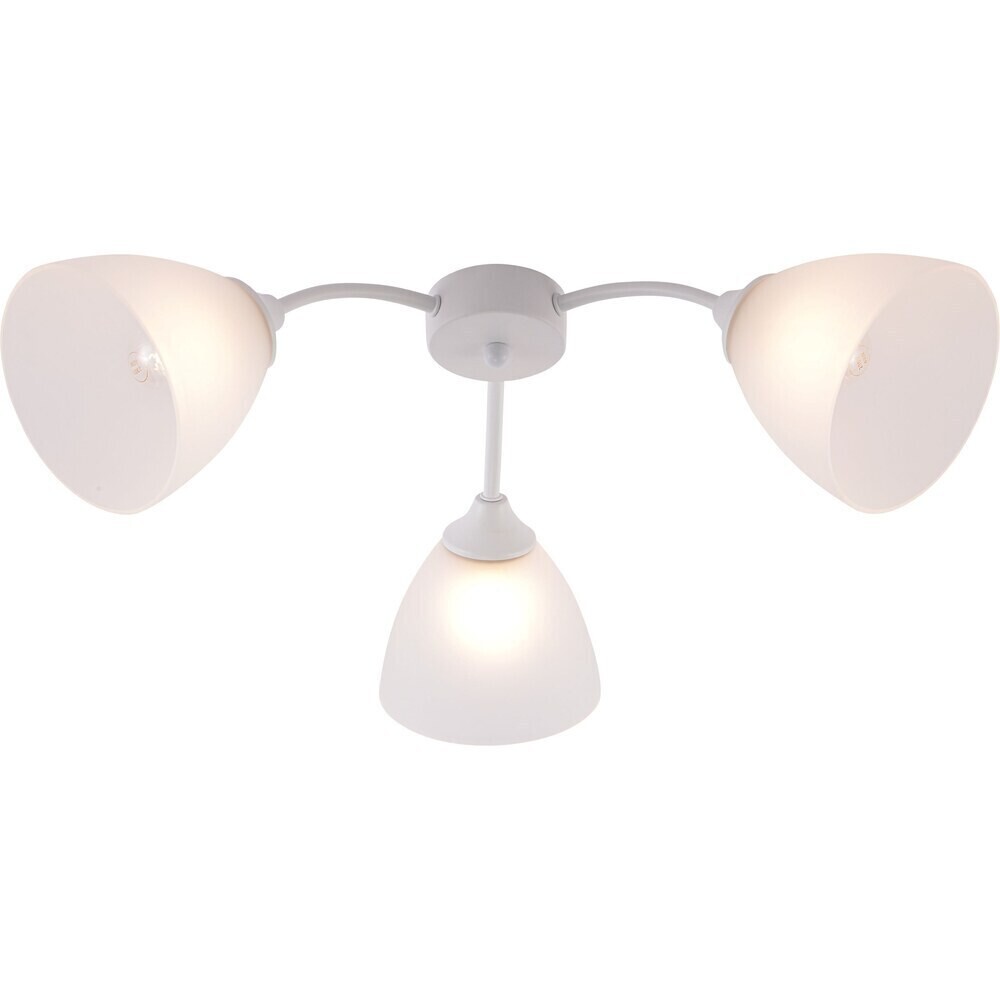 

Люстра потолочная Schaffner Abierto E27 180 Вт 15 кв.м (4425-3 WH)