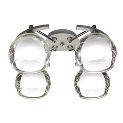 Изображение товара Люстра потолочная Schaffner Maillot E27 160 Вт 16 кв.м (4655-4 WH-CR)