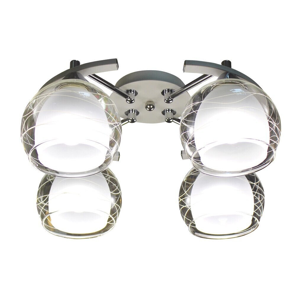 Изображение товара Люстра потолочная Schaffner Maillot E27 160 Вт 16 кв.м стиль Модерн