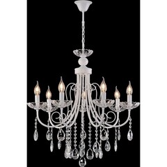 Люстра подвесная Schaffner Fuerte E14 280 Вт 20 кв.м (4070-7 WH) - фото 4