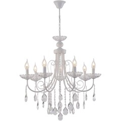 Люстра подвесная Schaffner Fuerte E14 280 Вт 20 кв.м (4070-7 WH) - фото 1