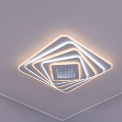 Люстра светодиодная потолочная Schaffner Gameto 222 Вт 3000-6500К 22 кв.м (63203-500-3D) - фото 6