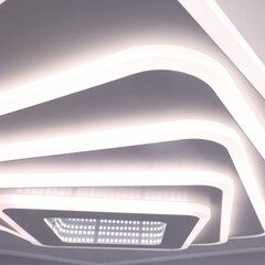 Люстра светодиодная потолочная Schaffner Gameto 222 Вт 3000-6500К 22 кв.м (63203-500-3D) - фото 4