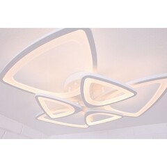 Люстра светодиодная потолочная Schaffner Peligroso 162 Вт 3000-6500К 18 кв.м (39083-3-3) - фото 7