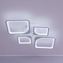 Люстра светодиодная потолочная Schaffner Escudo 108 Вт 3000-6500К 16 кв.м (39047-2-2) - фото 5