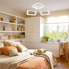 Люстра светодиодная потолочная Schaffner Escudo 66 Вт 3000-6500К 12 кв.м (39047-3 small) - фото 2