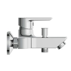 Смеситель для ванны Cersanit Vero хром однорычажный с коротким изливом без лейки (63061) - фото 7