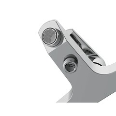 Смеситель для ванны Cersanit Vero хром однорычажный с коротким изливом без лейки (63061) - фото 6