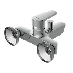 Смеситель для ванны Cersanit Vero хром однорычажный с коротким изливом без лейки (63061) - фото 3