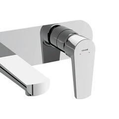 Смеситель для раковины встраиваемый Cersanit Moduo однорычажный хром (64096) - фото 5