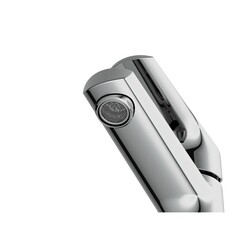 Смеситель для раковины Cersanit Flavis однорычажный хром (63034) - фото 4