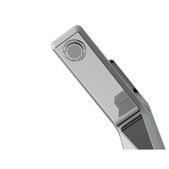 Смеситель для раковины Cersanit Nature однорычажный хром (63063) - фото 3