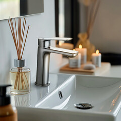 Смеситель для раковины Tokito Yamanashi однорычажный хром (TOK-YAM-1011) - фото 10