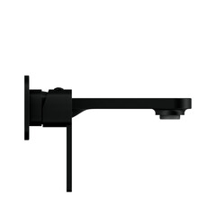 Смеситель для раковины встраиваемый Cersanit Oliva однорычажный черный (68978) - фото 6