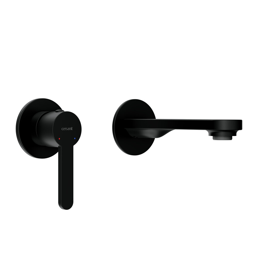 

Смеситель для раковины встраиваемый Cersanit Oliva черный однорычажный (68978)