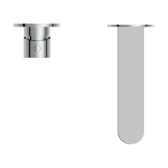 Смеситель для раковины встраиваемый Cersanit Oliva однорычажный хром (68975) - фото 7