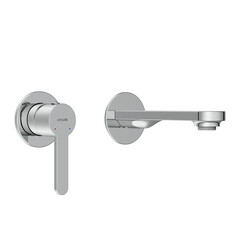 Смеситель для раковины встраиваемый Cersanit Oliva однорычажный хром (68975) - фото 5