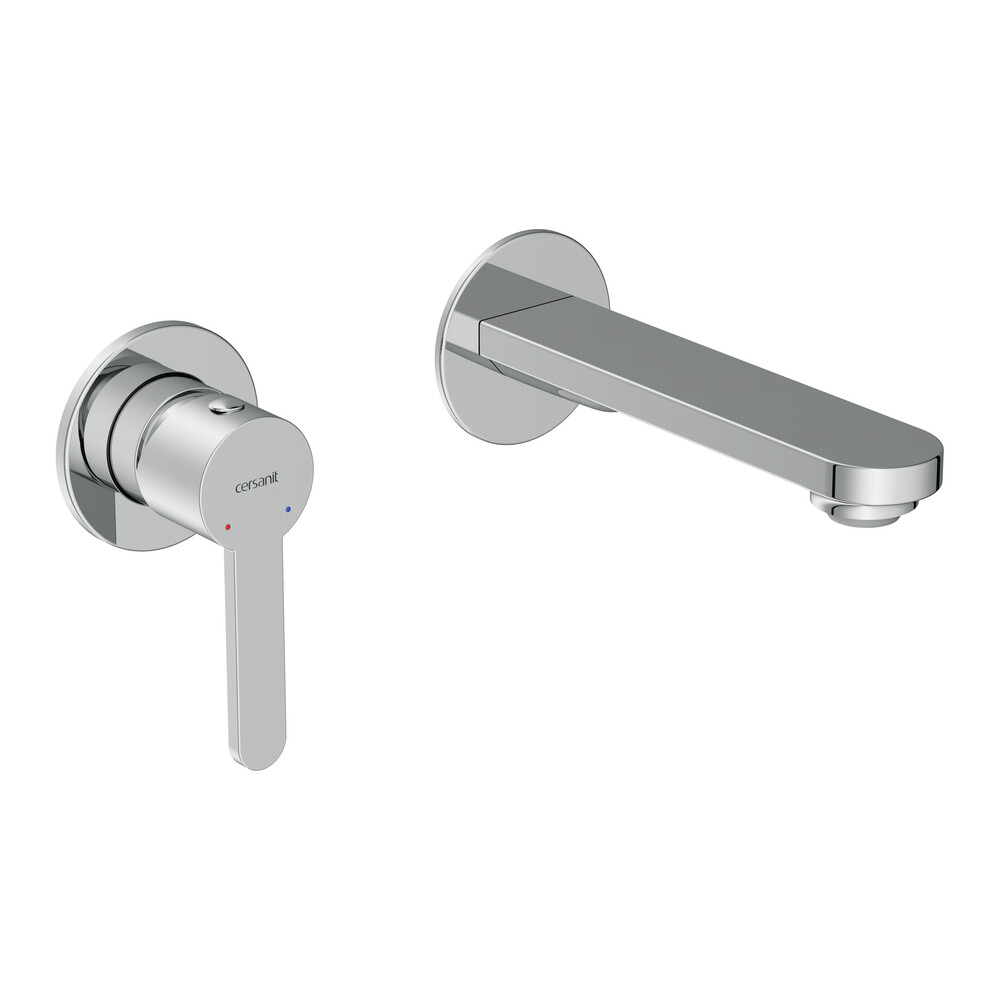 

Смеситель для раковины встраиваемый Cersanit Oliva хром однорычажный (68975)