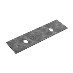 Изображение товара Столешница под раковину 160х46х2,1 см серая Sancos Black Sky (TT160A1)