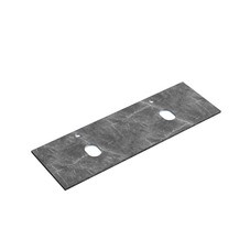 Столешница под раковину 140х46х2,1 см серая Sancos Black Sky (TT140A1X)