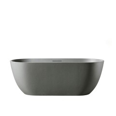 Изображение товара Ванна из искусственного камня Abber Frankfurt 170х75 см отдельностоящая с ножками (AM9941MLG)