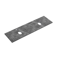 Столешница под раковину 160х46х2,1 см серая Sancos Black Sky (TT160A1X)