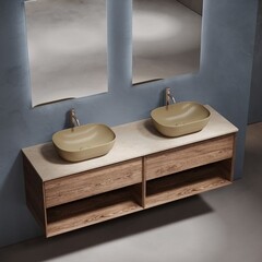 Столешница под раковину 160х46х2,1 см бежевая Sancos Kreman (TT160A2X) - фото 6