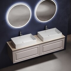 Столешница под раковину 160х46х2,1 см бежевая Sancos Kreman (TT160A2X) - фото 2