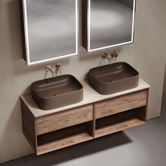 Столешница под раковину 140х46х2,1 см бежевая Sancos Kreman (TT140A2) - фото 4